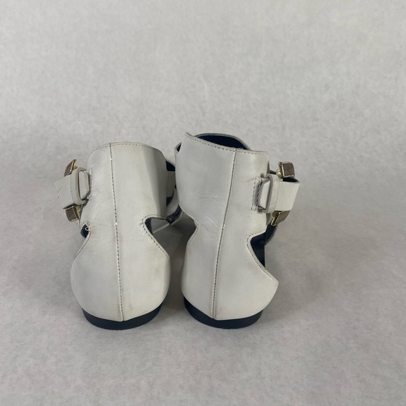 Sigerson Morrison Candee Strap Buckle Ankle Sandals - Picture 5 of 5